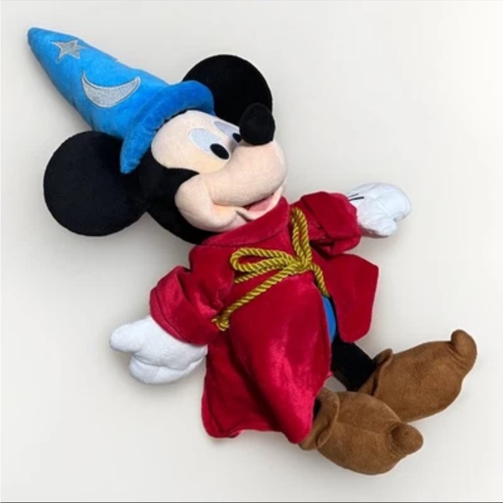Sorcerer Mickey Mouse Plush Toy Fantasia - Medium 22" Sorcerer Collectible